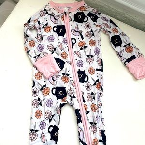 In My Jammers Halloween Zip Up Footie, 3-6mth